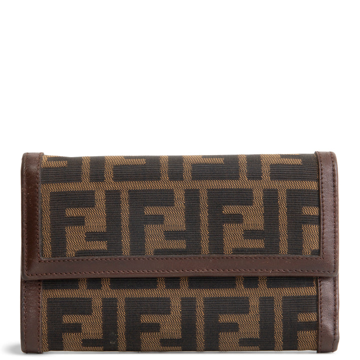 FENDI Zucca Trifold Wallet