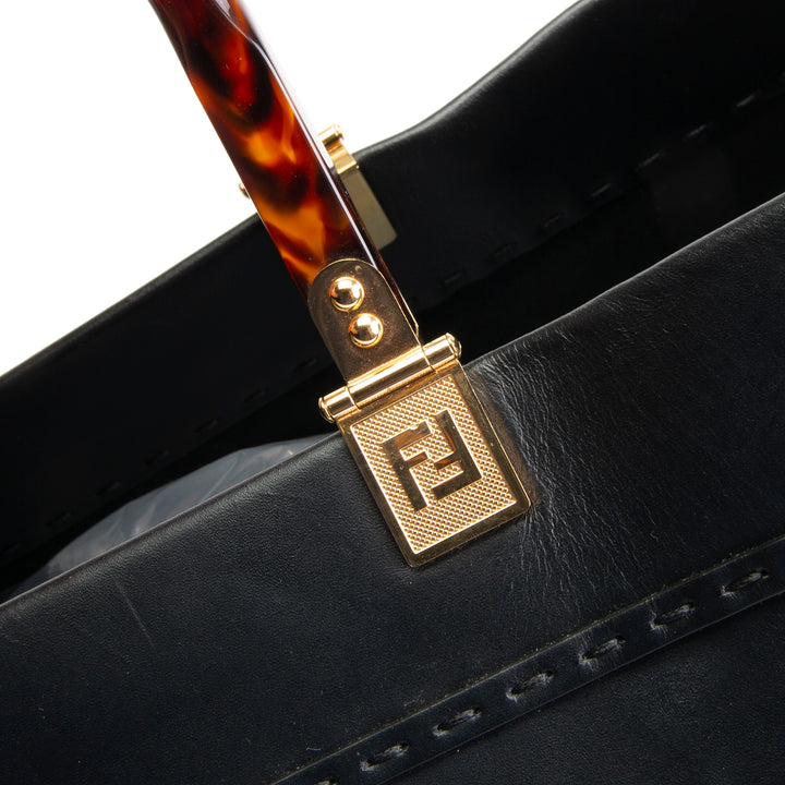 FENDI Sunshine Shopper Tote - Black