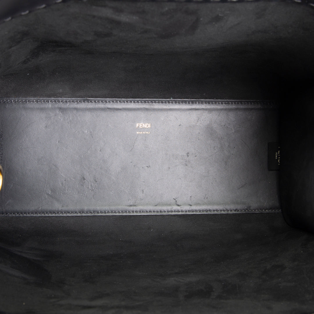 FENDI Sunshine Shopper Tote - Black