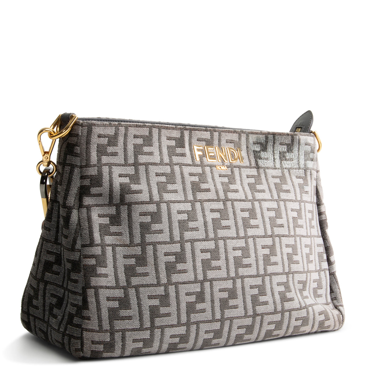 FENDI Velvet Zucca FF O&