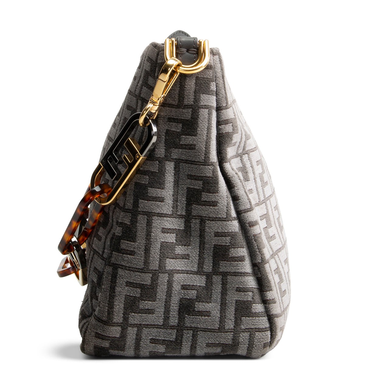 FENDI Velvet Zucca FF O&