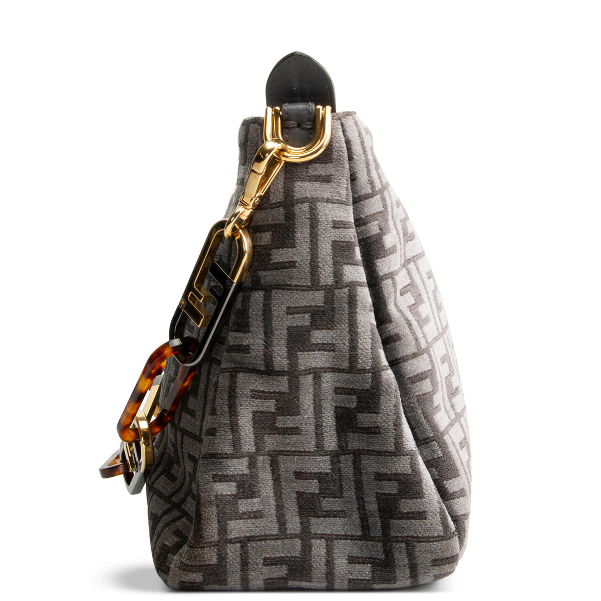 FENDI Velvet Zucca FF O&