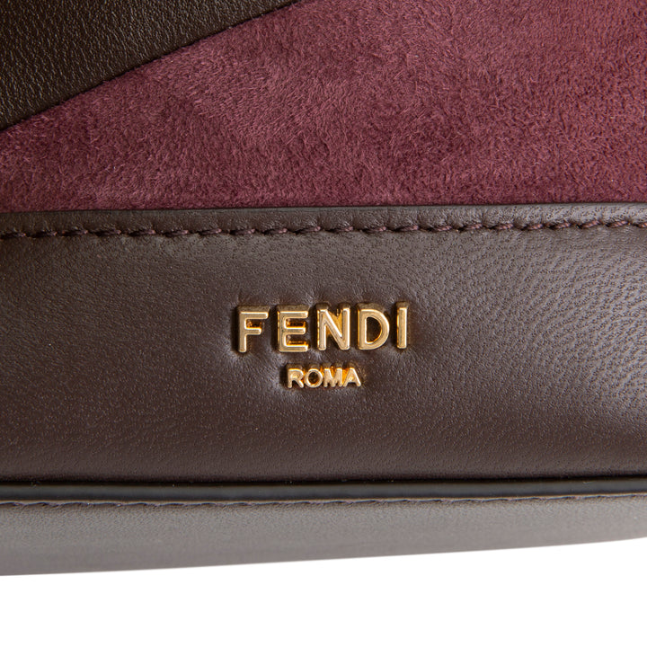 FENDI Leather & Suede Mon Tresor Bucket Bag