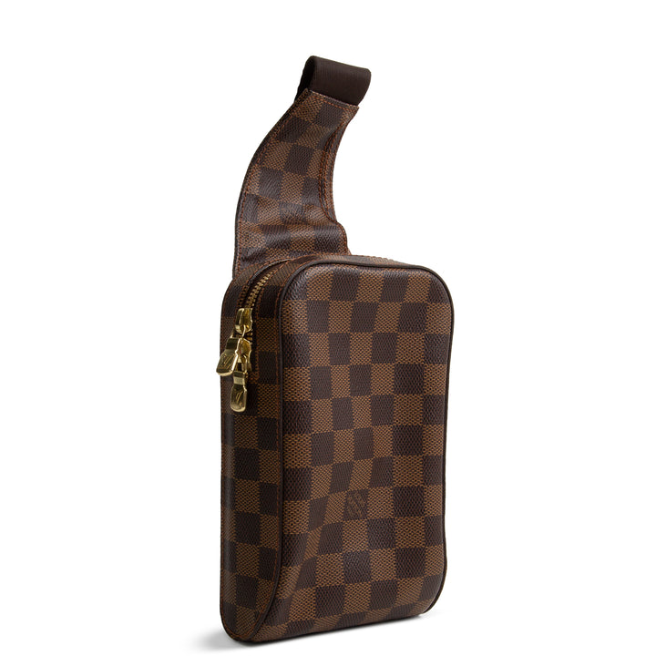 LOUIS VUITTON Vintage Damier Ebene Geronimos Sling Bag