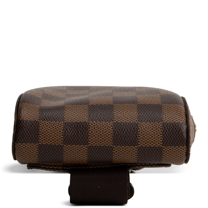 LOUIS VUITTON Vintage Damier Ebene Geronimos Sling Bag