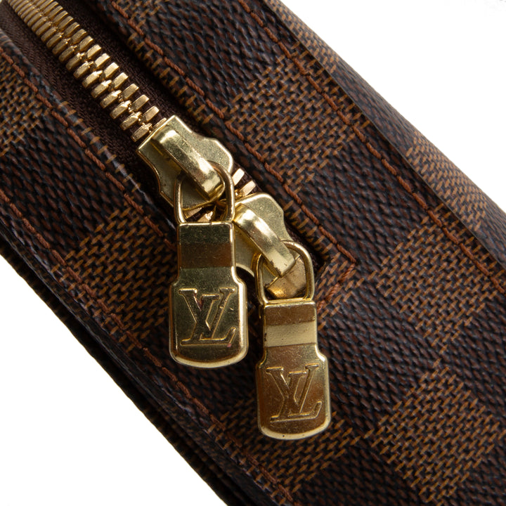 LOUIS VUITTON Vintage Damier Ebene Geronimos Sling Bag