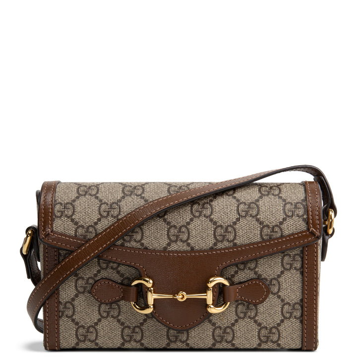 GUCCI GG Supreme 1955 Horsebit Mini