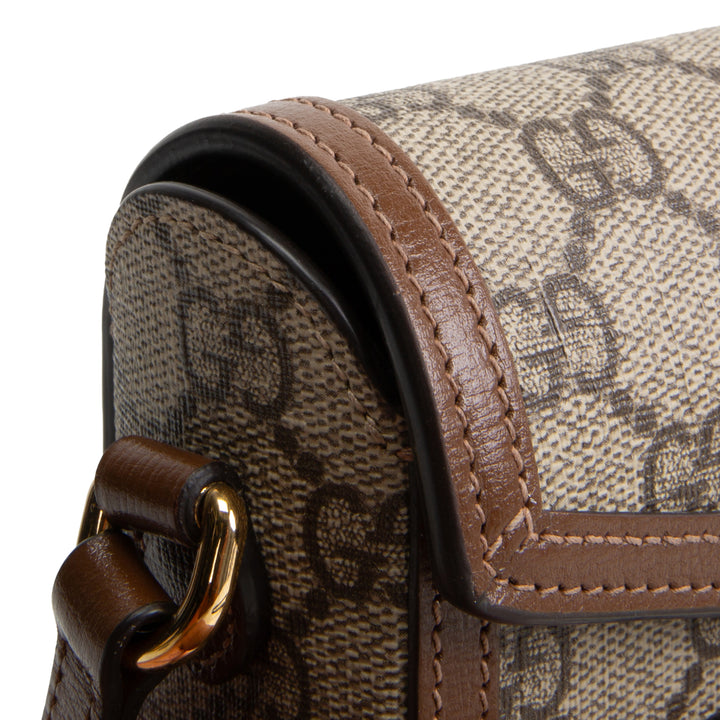 GUCCI GG Supreme 1955 Horsebit Mini