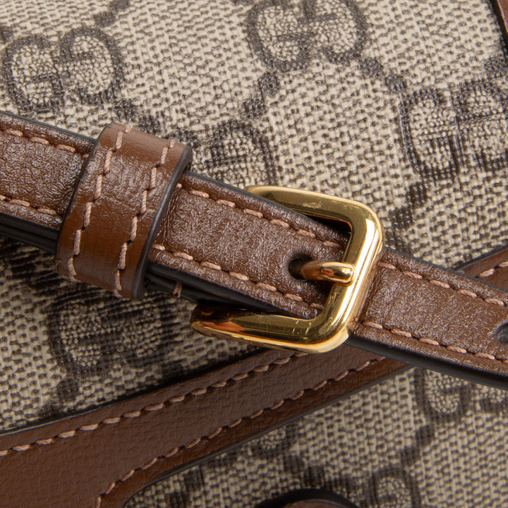 GUCCI GG Supreme 1955 Horsebit Mini