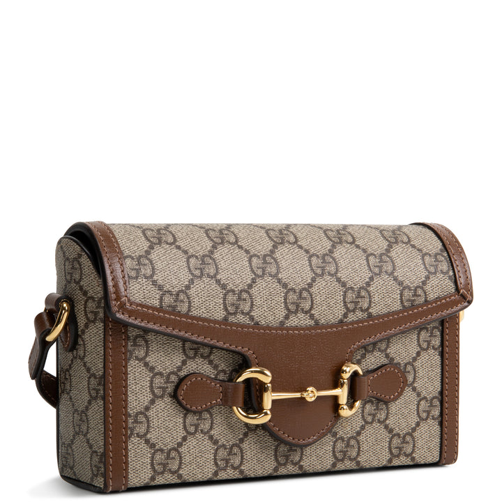 GUCCI GG Supreme 1955 Horsebit Mini