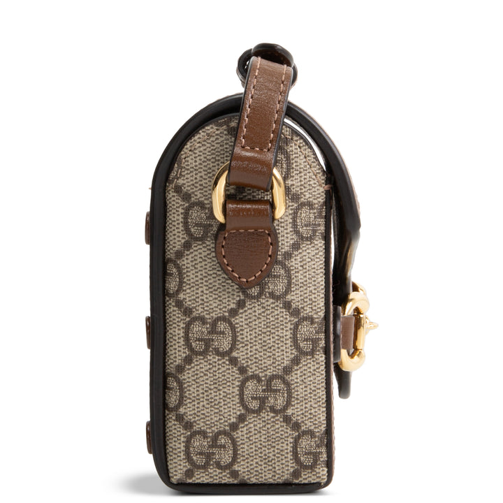 GUCCI GG Supreme 1955 Horsebit Mini