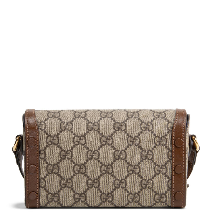 GUCCI GG Supreme 1955 Horsebit Mini