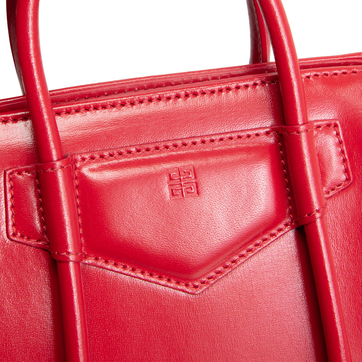 GIVENCHY Mini Antigona Lock Bag - Red