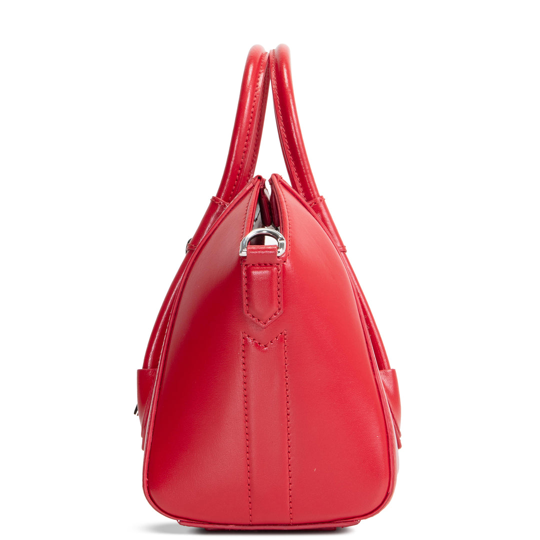 GIVENCHY Mini Antigona Lock Bag - Red