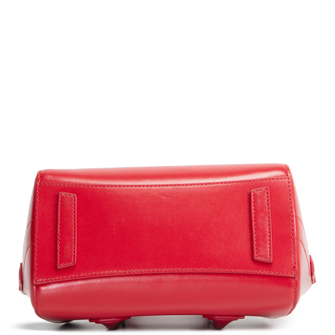 GIVENCHY Mini Antigona Lock Bag - Red