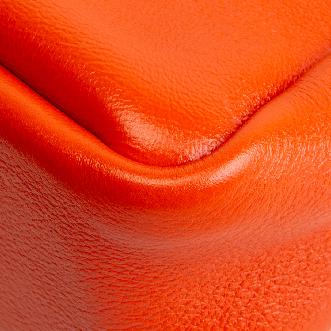 GIVENCHY Leather Padlock Mini - Orange
