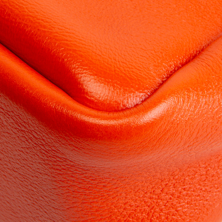 GIVENCHY Leather Padlock Mini - Orange