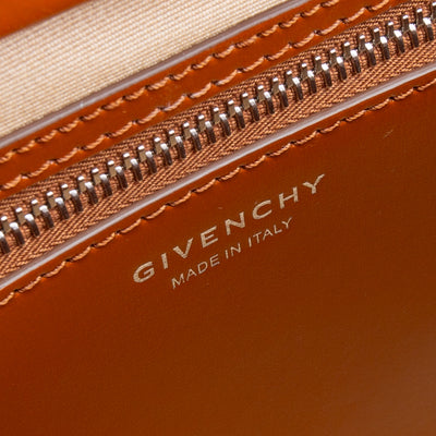 GIVENCHY Mini Antigona Lock Bag - Cognac