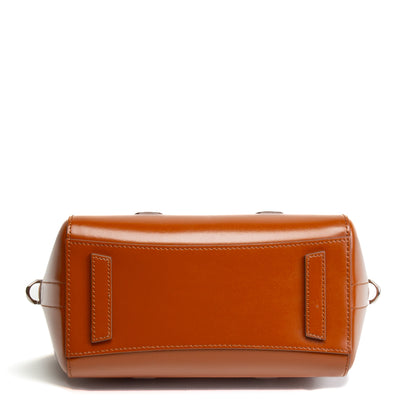 GIVENCHY Mini Antigona Lock Bag - Cognac