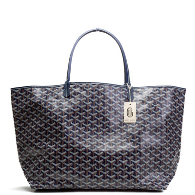 GOYARD Goyardine St.Louis Tote GM -Navy Blue