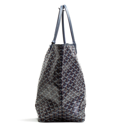 GOYARD Goyardine St.Louis Tote GM -Navy Blue