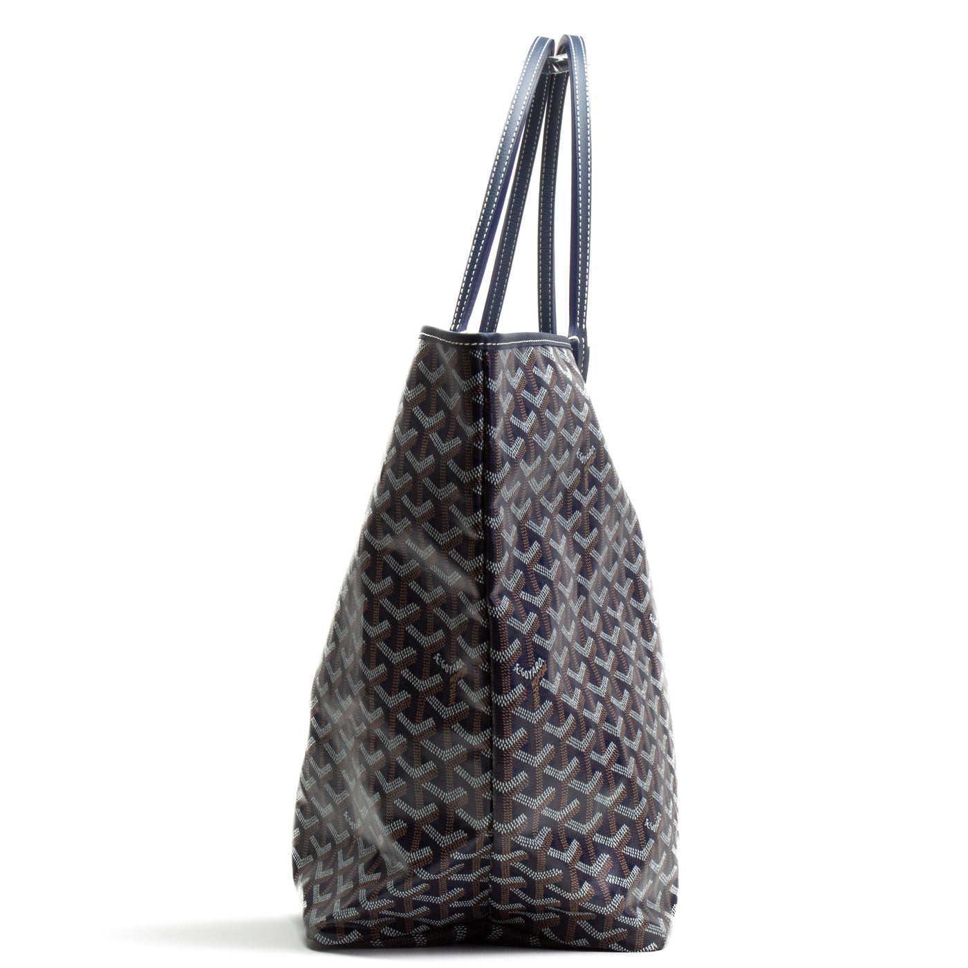 GOYARD Goyardine St.Louis Tote GM -Navy Blue