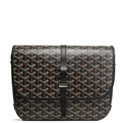 GOYARD Goyardine Belvedere MM Messenger - Black