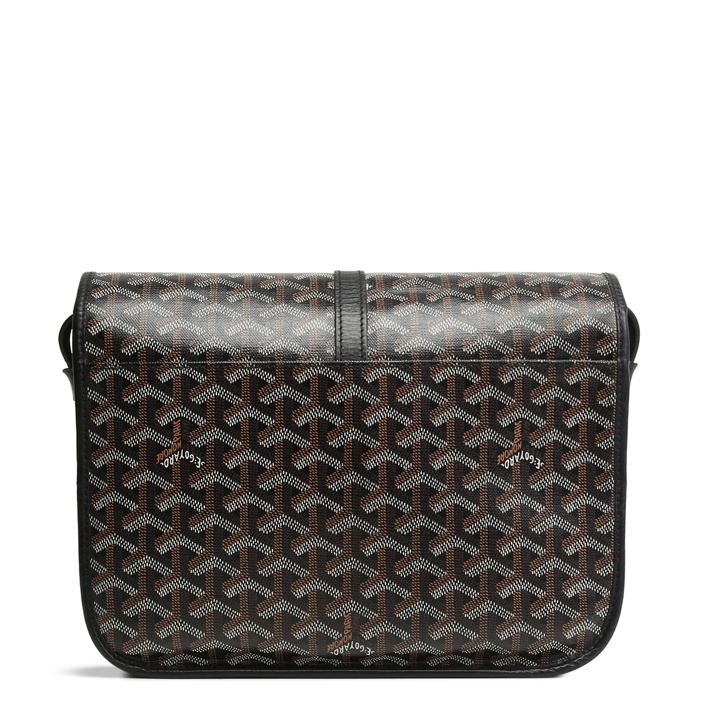 GOYARD Goyardine Belvedere MM Messenger - Black