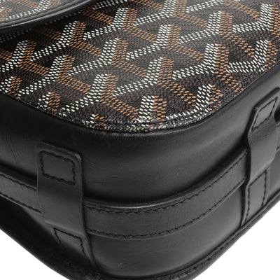 GOYARD Goyardine Belvedere MM Messenger - Black