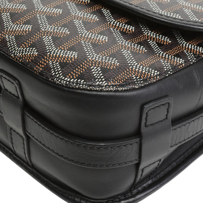 GOYARD Goyardine Belvedere MM Messenger - Black