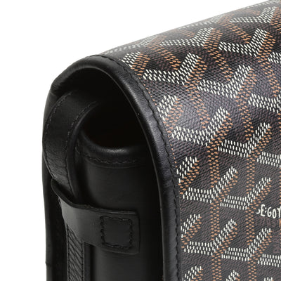 GOYARD Goyardine Belvedere MM Messenger - Black