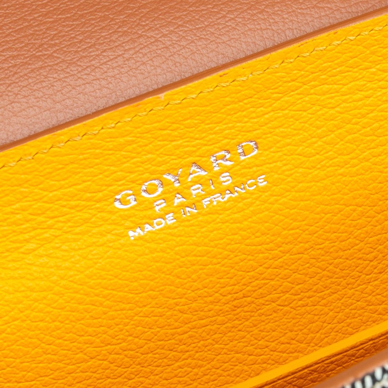 GOYARD Saïgon Souple Mini - Black & Tan