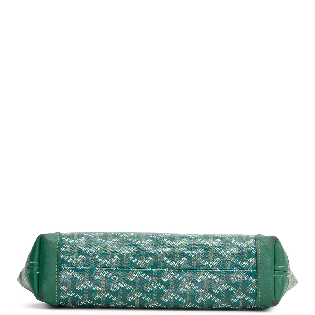 GOYARD Goyardine Conti Pouch - Green OUTLET FINAL SALE