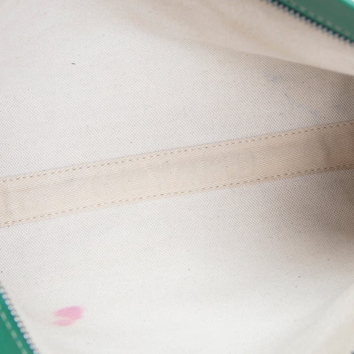 GOYARD Goyardine Conti Pouch - Green OUTLET FINAL SALE