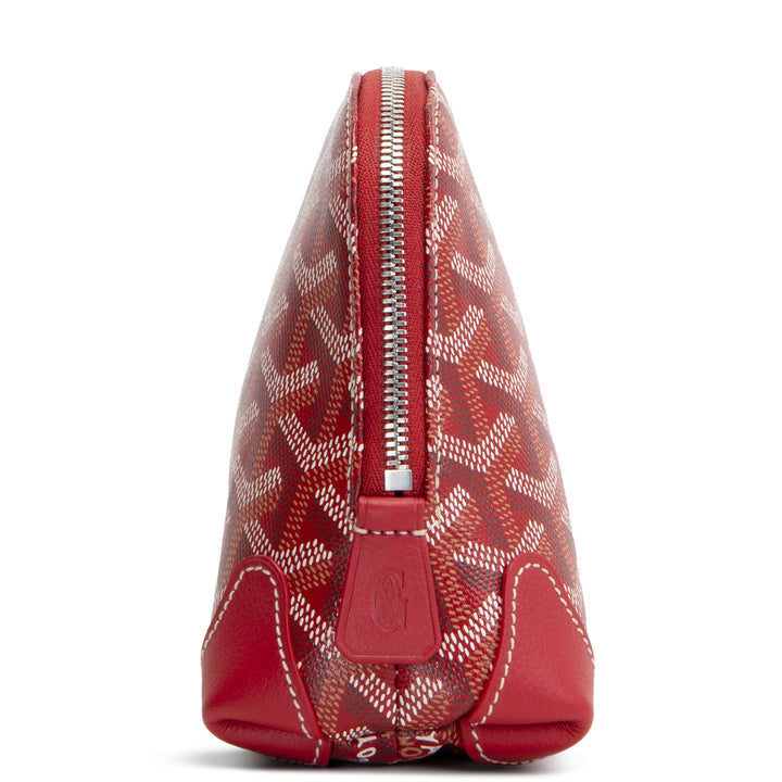 GOYARD Goyardine Vendome Cosmetic Pouch - Red