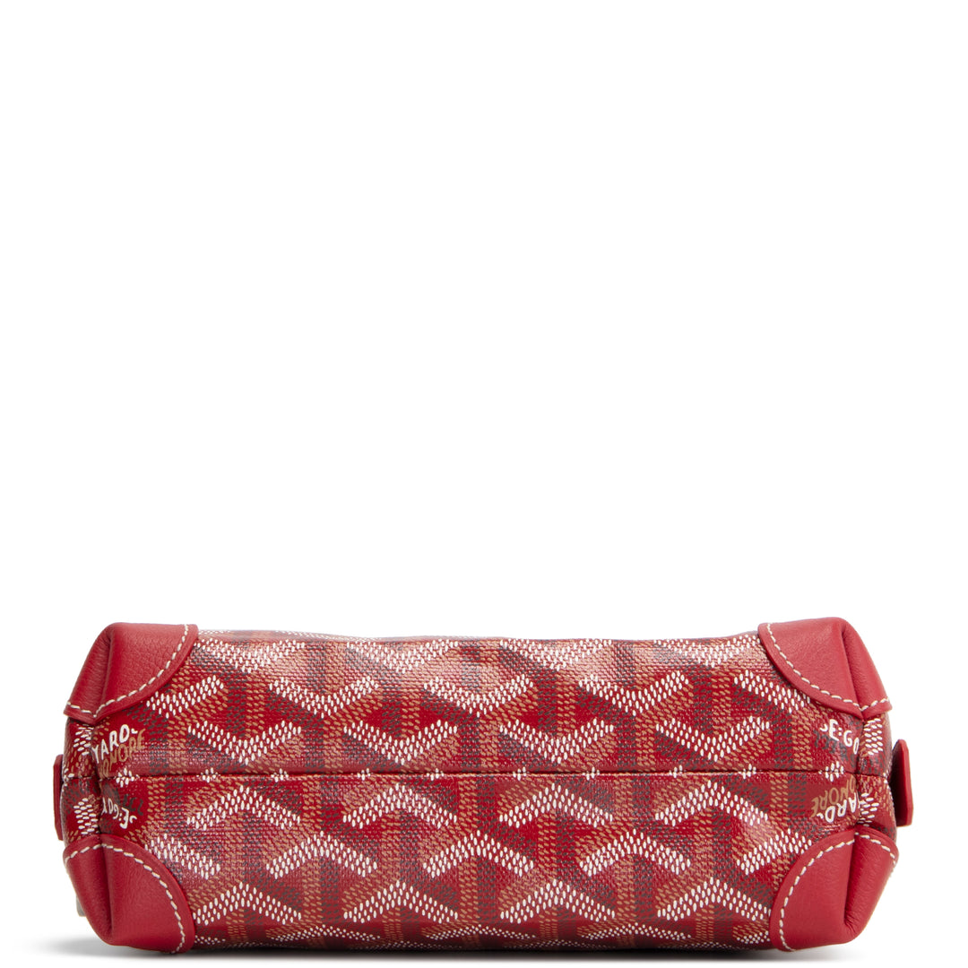 GOYARD Goyardine Vendome Cosmetic Pouch - Red