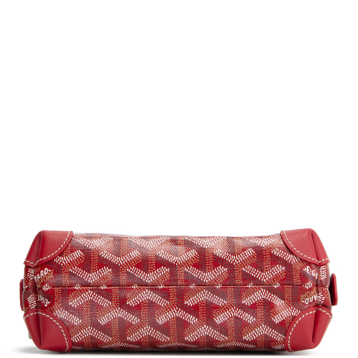GOYARD Goyardine Vendome Cosmetic Pouch - Red