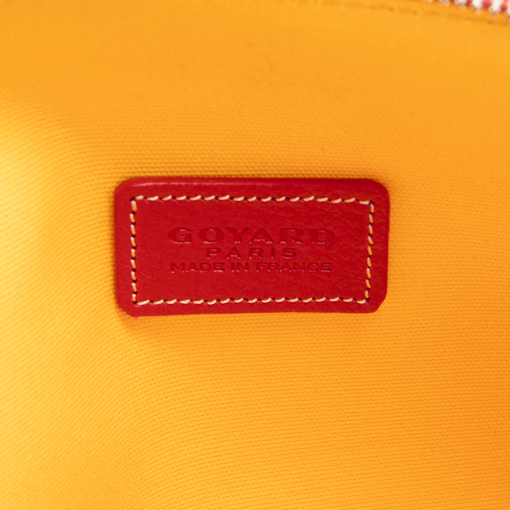 GOYARD Goyardine Vendome Cosmetic Pouch - Red