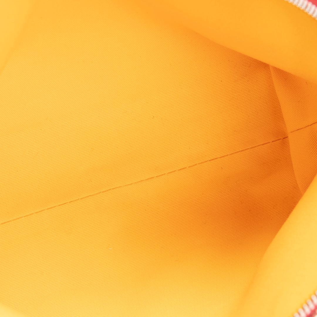 GOYARD Goyardine Vendome Cosmetic Pouch - Red