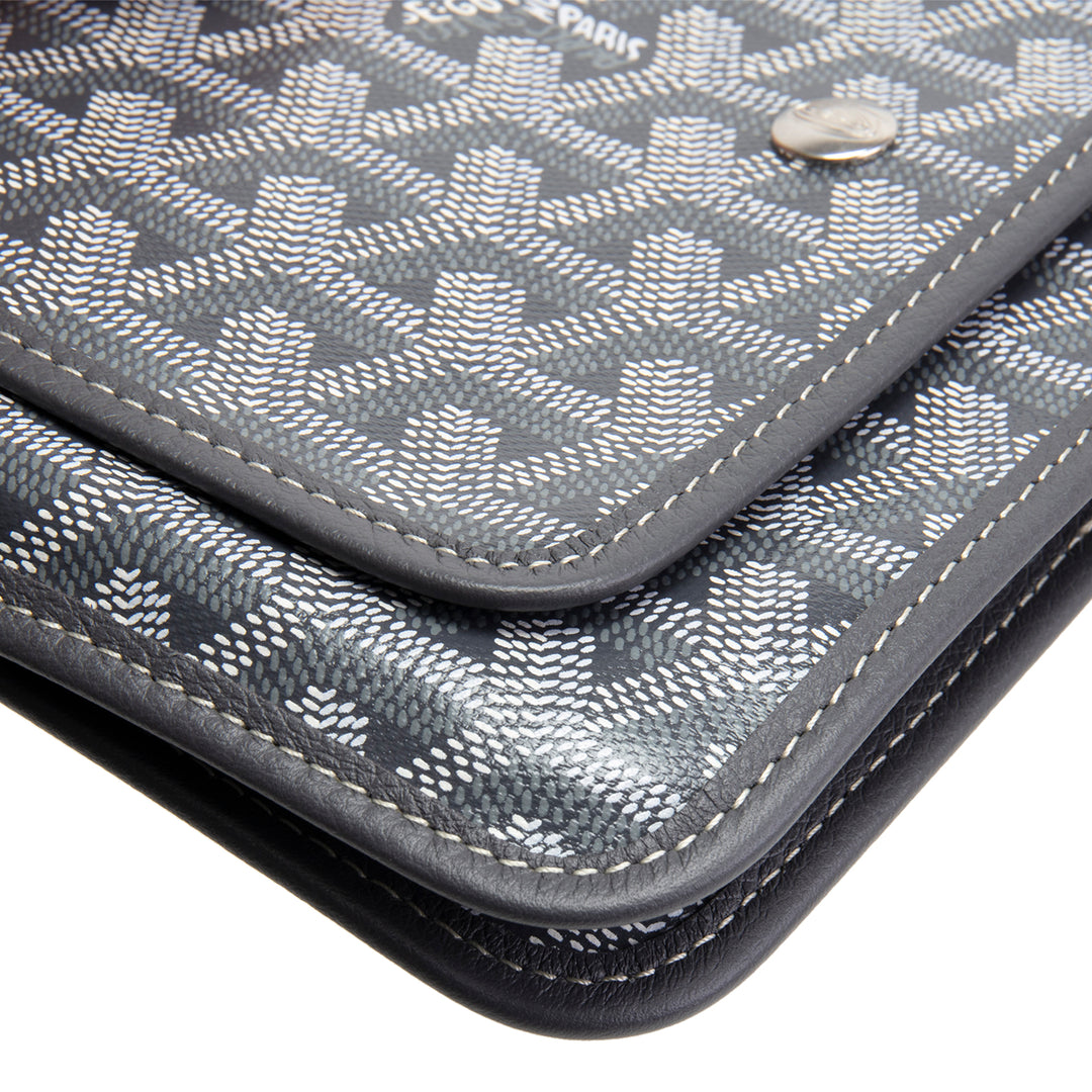 GOYARD Goyardine Plumet- Grey