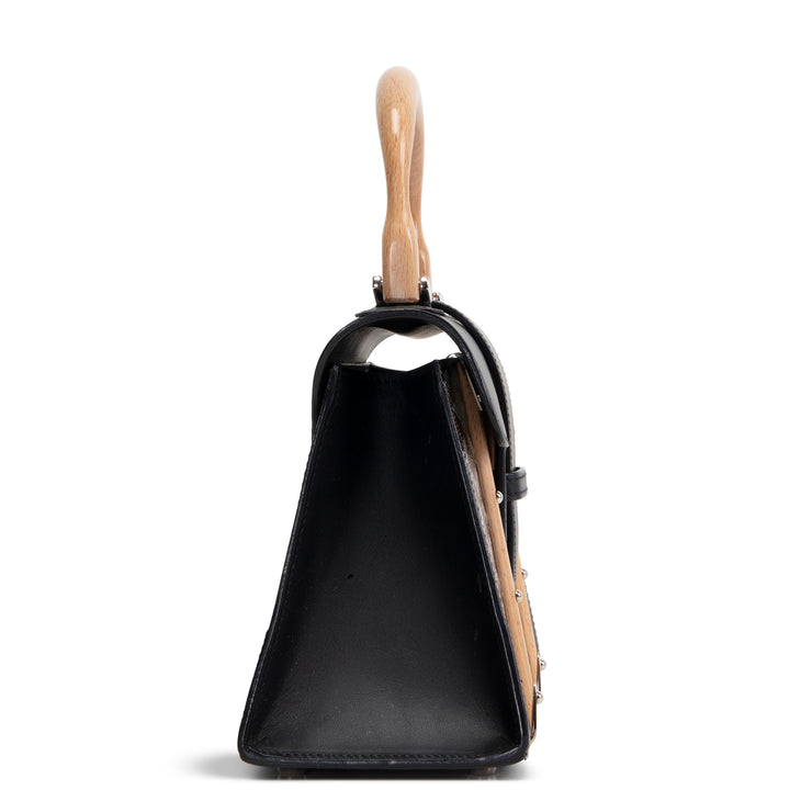 GOYARD Goyardine Structured Saigon Mini - Black