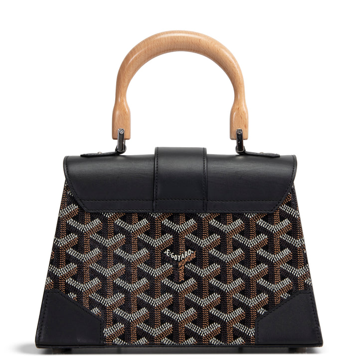 GOYARD Goyardine Structured Saigon Mini - Black