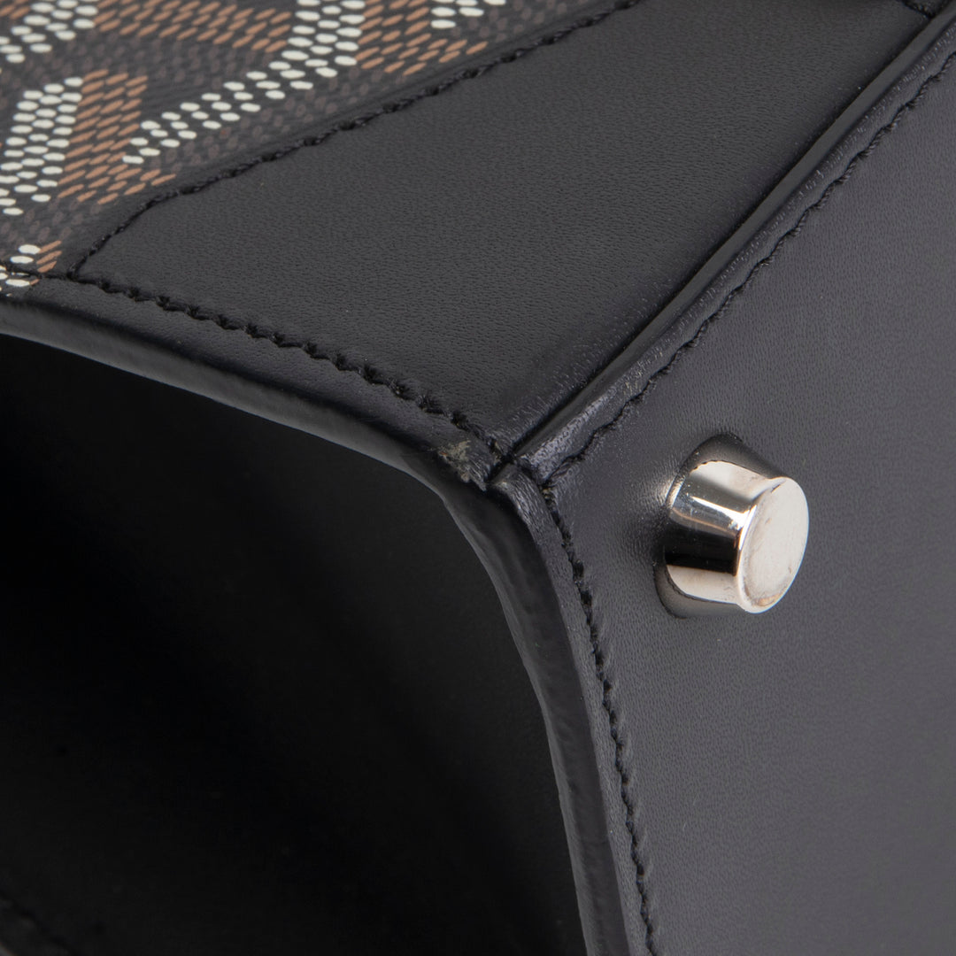 GOYARD Goyardine Structured Saigon Mini - Black