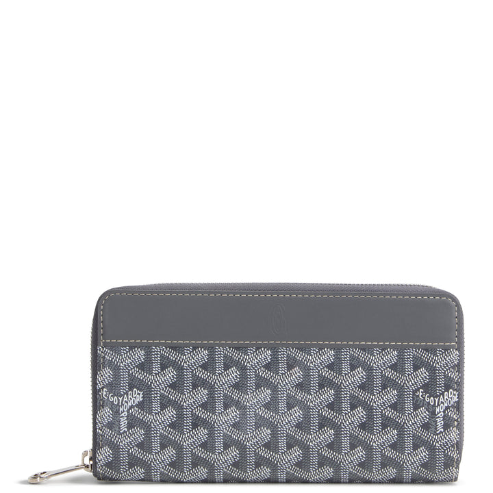 GOYARD Goyardine Matignon Wallet - Gray