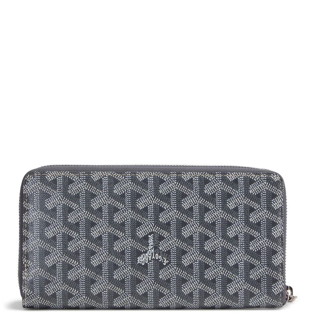 GOYARD Goyardine Matignon Wallet - Gray