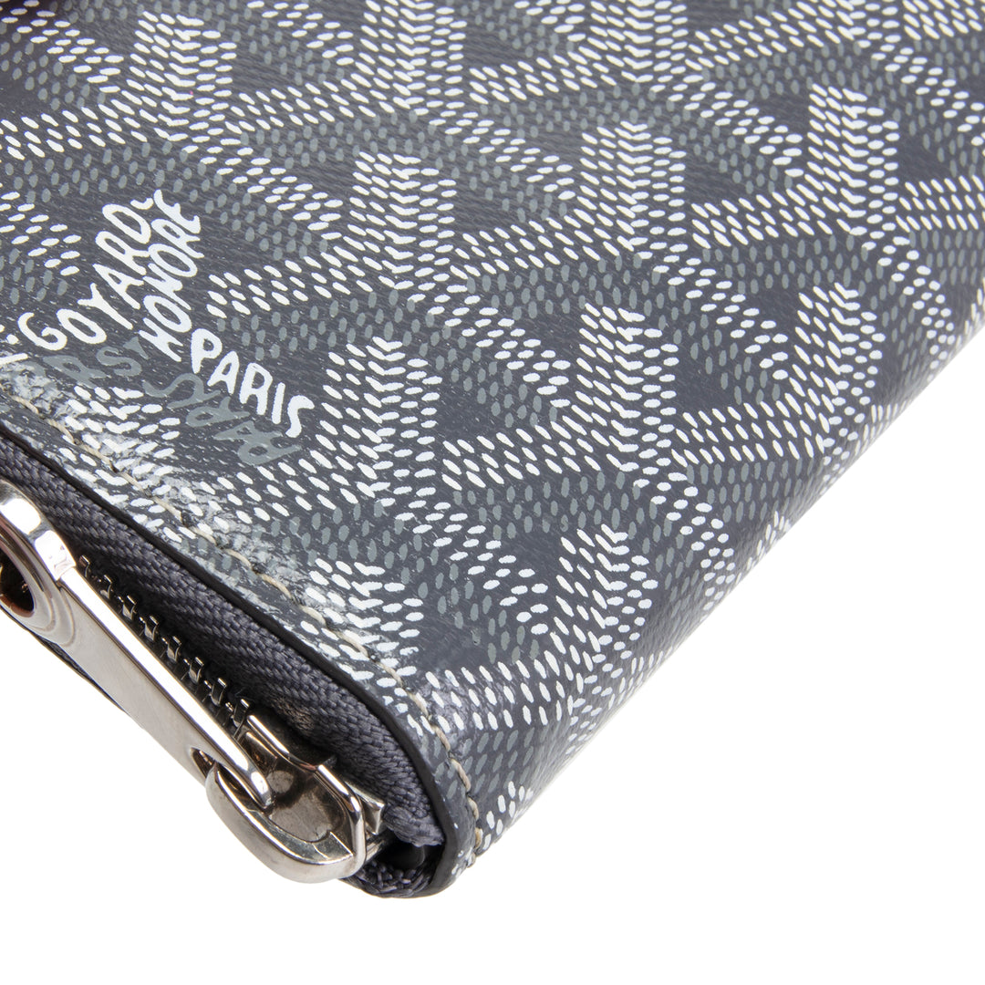 GOYARD Goyardine Matignon Wallet - Gray