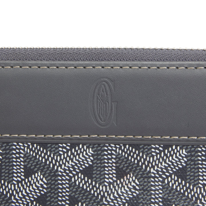 GOYARD Goyardine Matignon Wallet - Gray