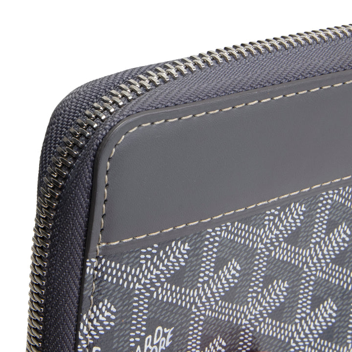 GOYARD Goyardine Matignon Wallet - Gray