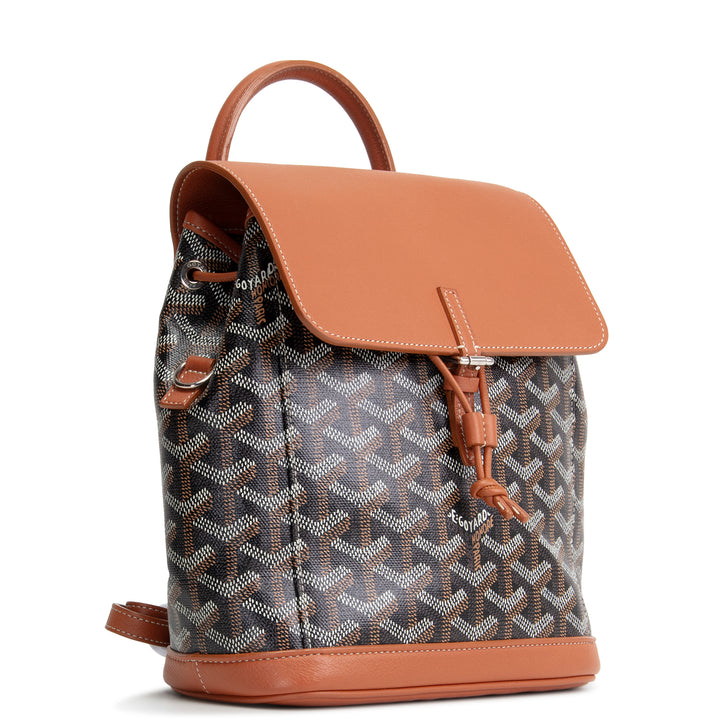 GOYARD Goyardine Mini Alpin Backpack -Brown/Black