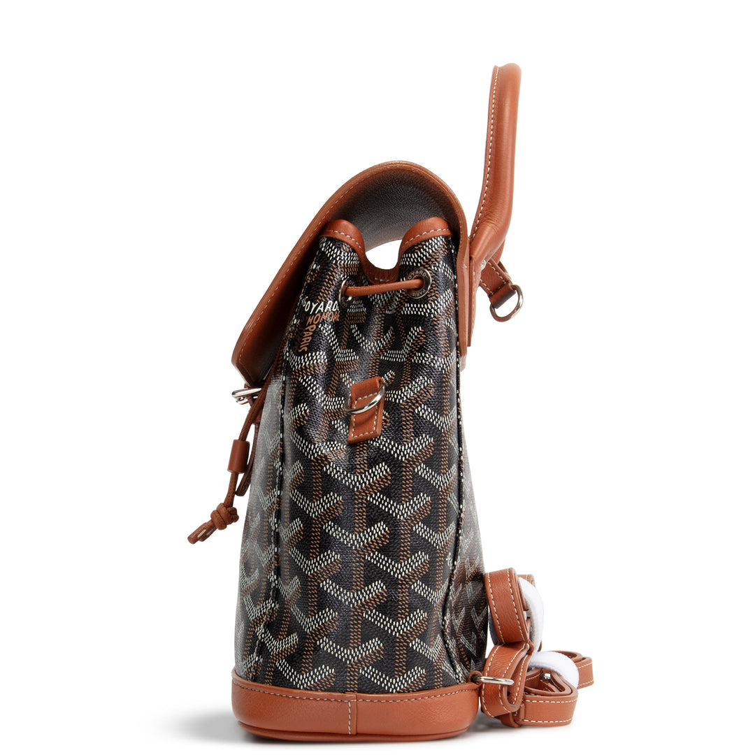 GOYARD Goyardine Mini Alpin Backpack -Brown/Black